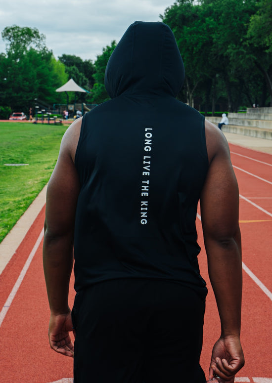 Long Live The King Sleeveless Hoodie