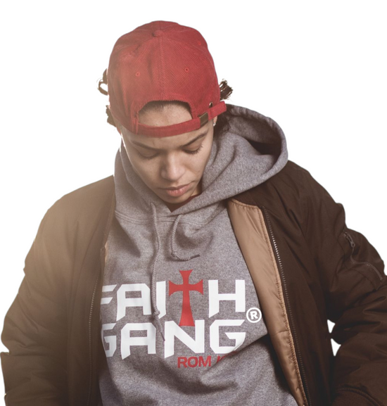 Faith Gang® Gray Hoodie