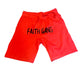 Faith Gang Red Unisex Premium Short (multiple color options)