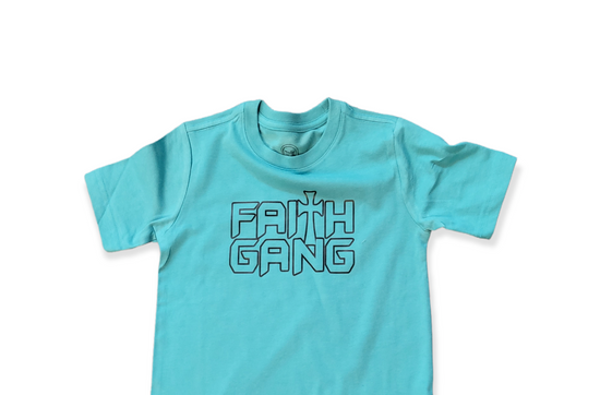 Faith Gang® Outline Youth Tee (multiple color options)