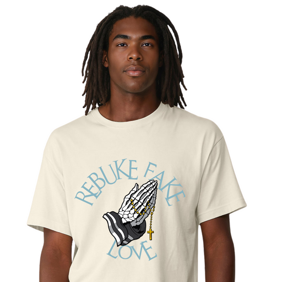 Rebuke Fake Love Heavyweight Tee
