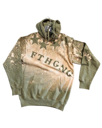 FAITH GANG® Acid Wash Hoodie (multiple color options)