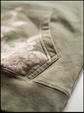 Sudadera con capucha lavada con ácido Rooted in Faith