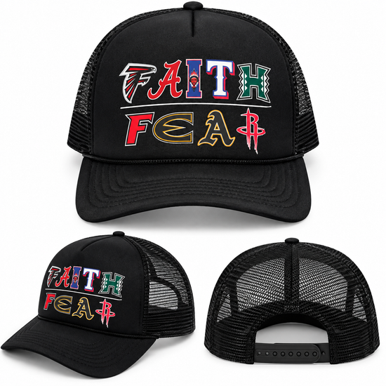 Faith Over Fear Trucker Cap