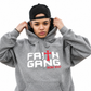 Sudadera con capucha gris Faith Gang®