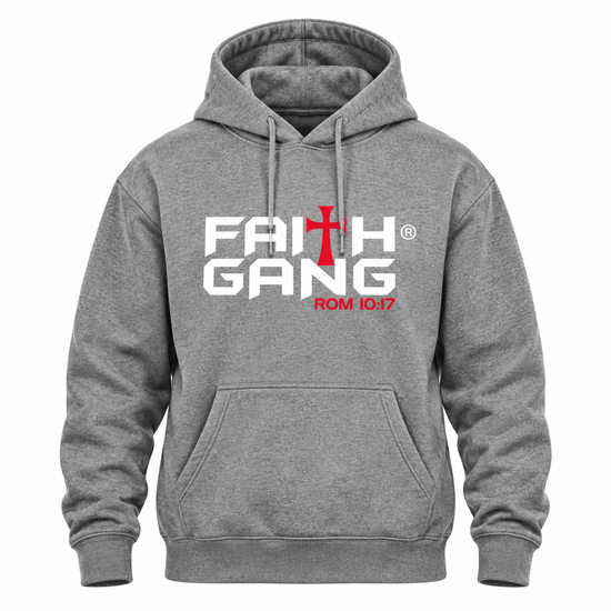 Faith Gang® Gray Hoodie