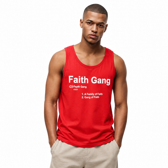 Faith Gang® Definition Tank Top ( multiple color options)