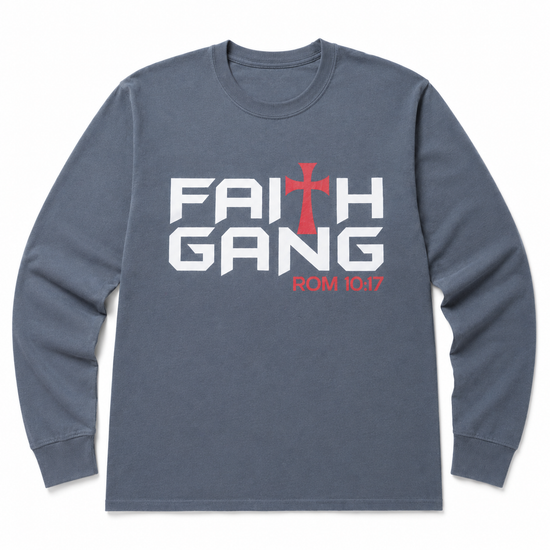 Faith Gang® Classic Long Sleeve Tee