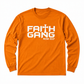 Camiseta de manga larga Faith Gang® (varios colores)