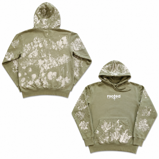 Rooted in Faith Acid Wash Hoodie