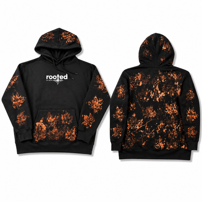 Rooted in Faith Acid Wash Hoodie