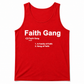 Faith Gang® Definition Tank Top