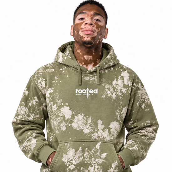Rooted in Faith Acid Wash Hoodie
