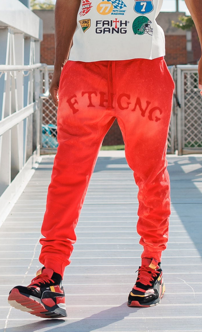 FTH GNG®️ Acid Wash Jogger (multiple color options)