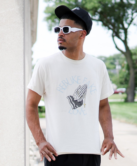 Rebuke Fake Love Heavyweight Tee