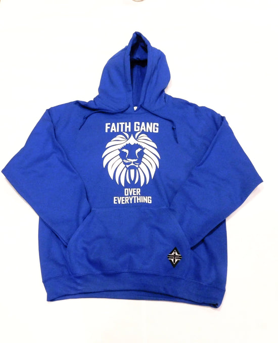 Faith Gang Over Over Everything Hoodie (multiple color options) White Design
