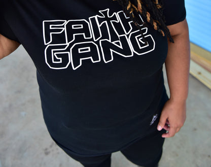 Faith Gang Outline unisex tee (multiple color options)