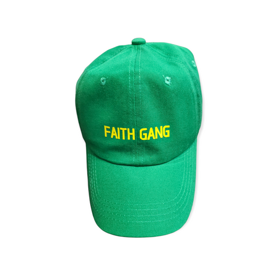 Faith Green/Yellow Dad Cap